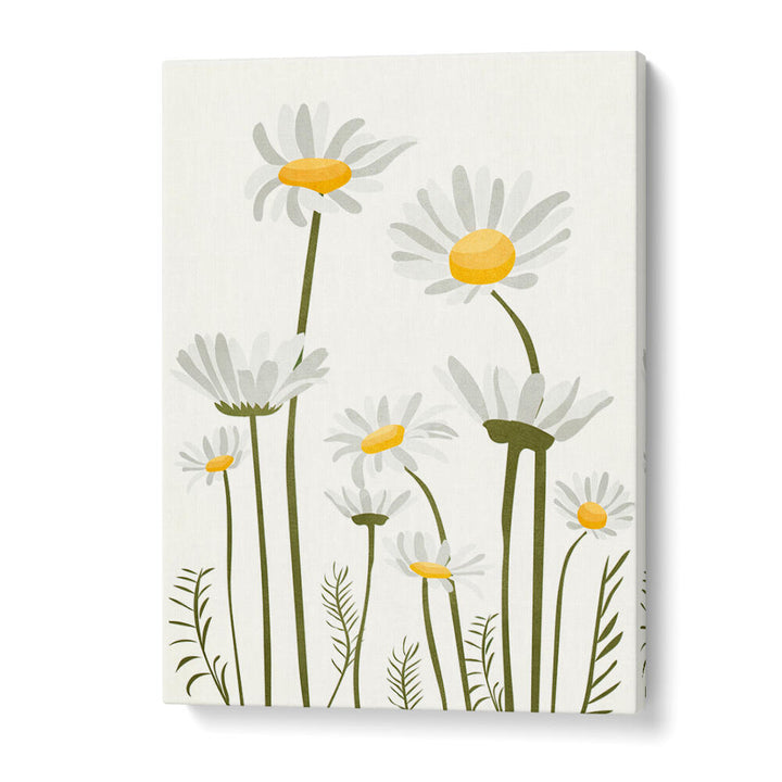 SUMMER FLOWERS I , FLORAL FLOWER PAINTINGS