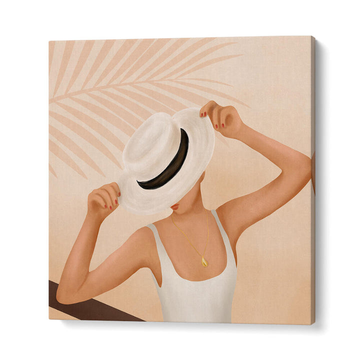 SUMMER HEAT III , BOHO ART PAINTINGS