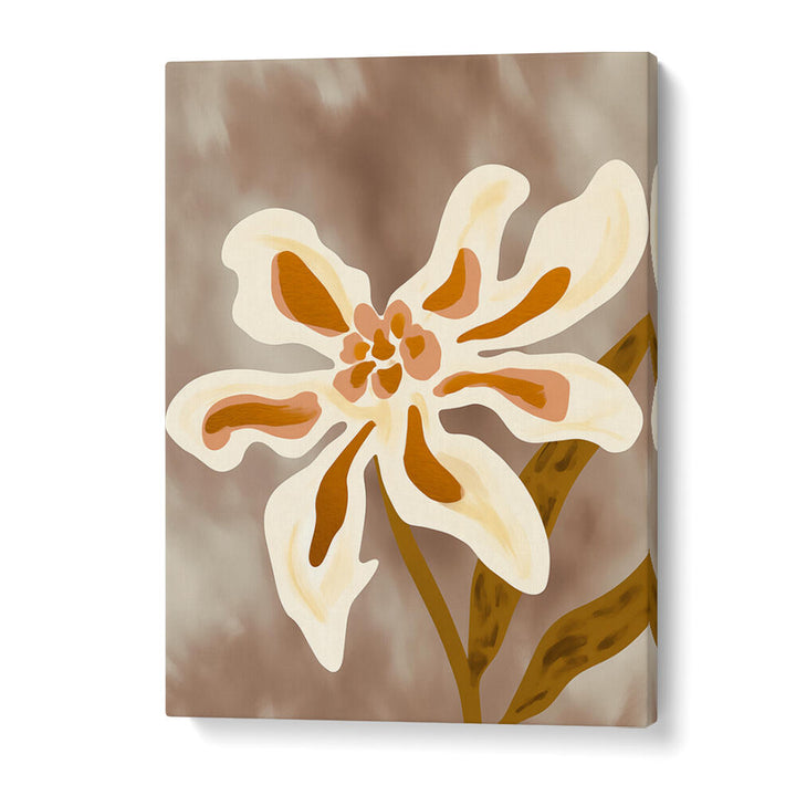 DELICATE WHITE FLOWER , FLORAL FLOWER PAINTINGS
