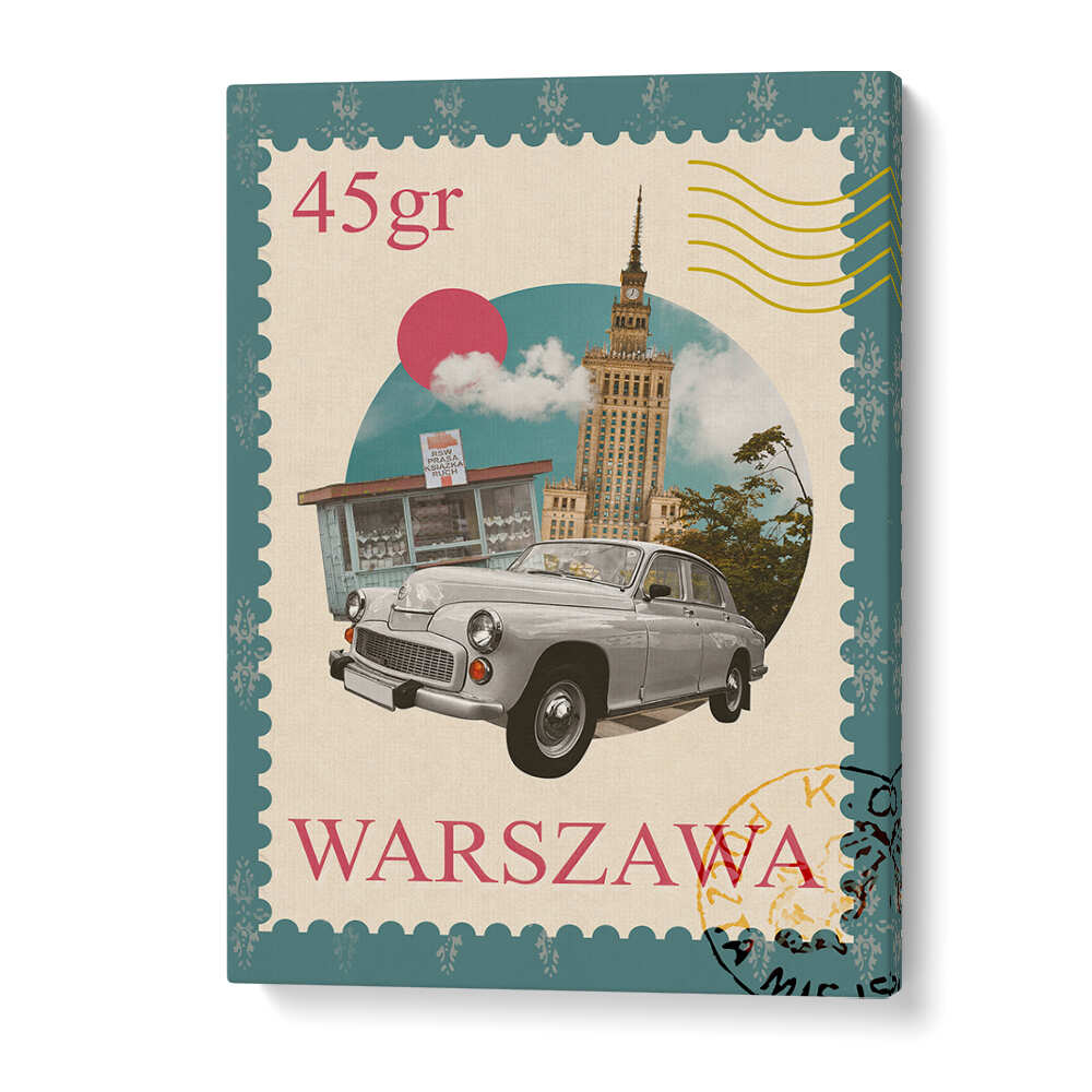 WARSAW , TRAVEL POSTERS