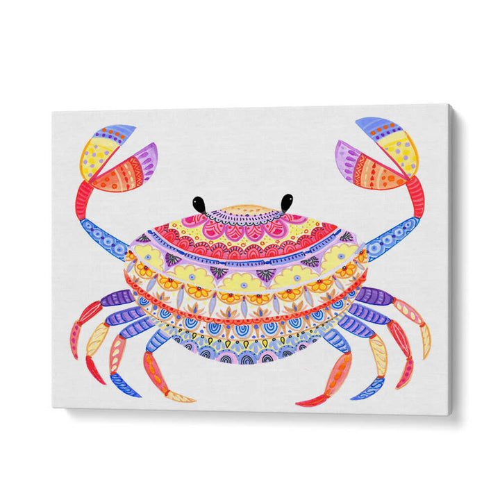 COLORFUL CRAB DANCE , BEACH PAINTINGS