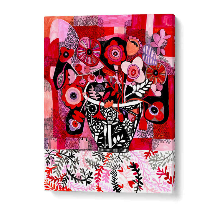 SHADES OF PINK , FLORAL FLOWER PAINTINGS