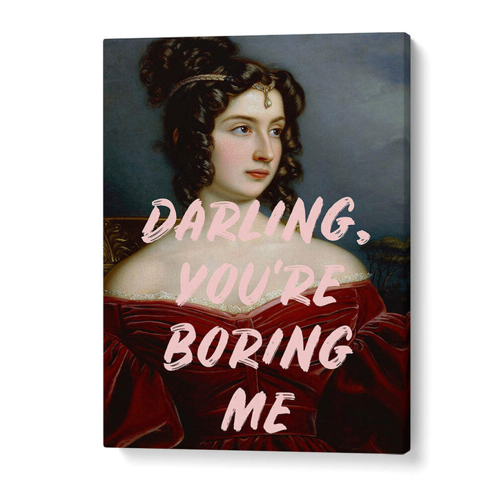 BORING ME , ALTERED ART PRINTS