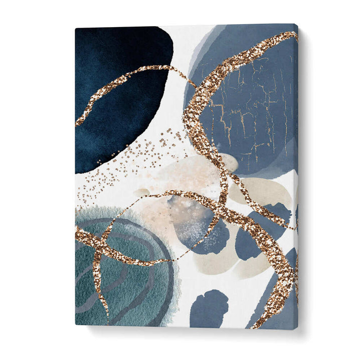 DENIM BLUE , BOHO ART PAINTINGS