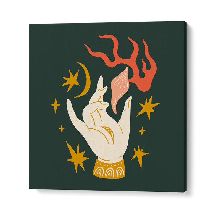 THE SPIRIT SERIES V , BOHO ART PAINTINGS