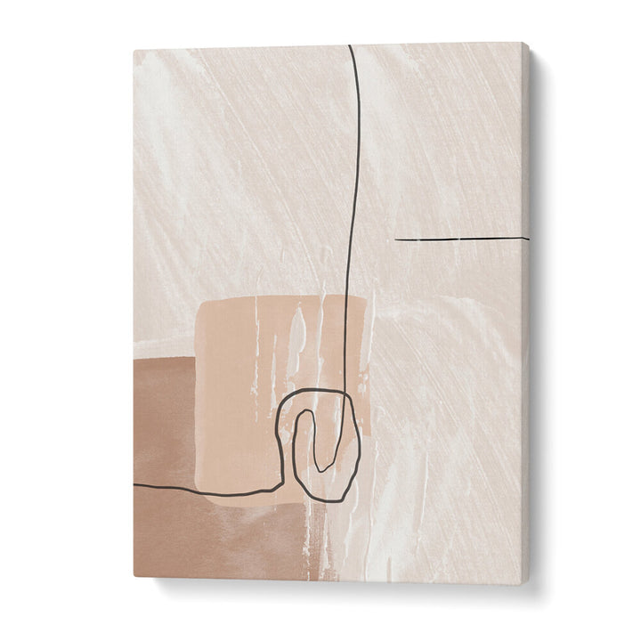 CREAMY I , BOHO ART PAINTINGS