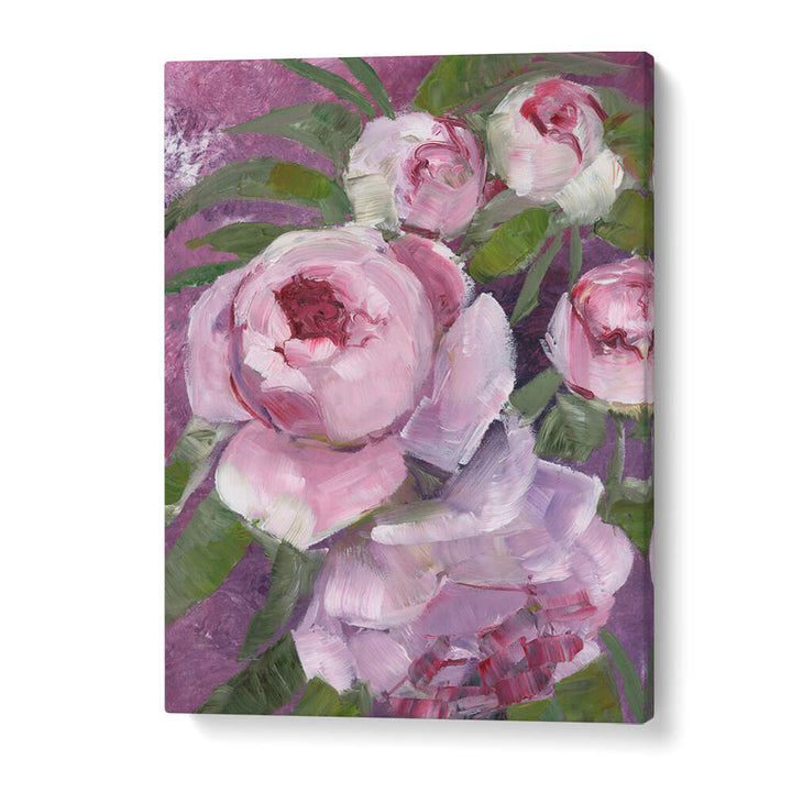 RYLEE PAINTERLY ROSES , FLORAL FLOWER PAINTINGS