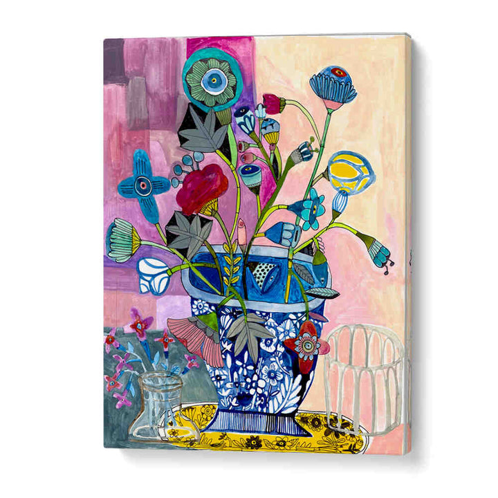 50SHADES OF PURPLE , FLORAL FLOWER PAINTINGS