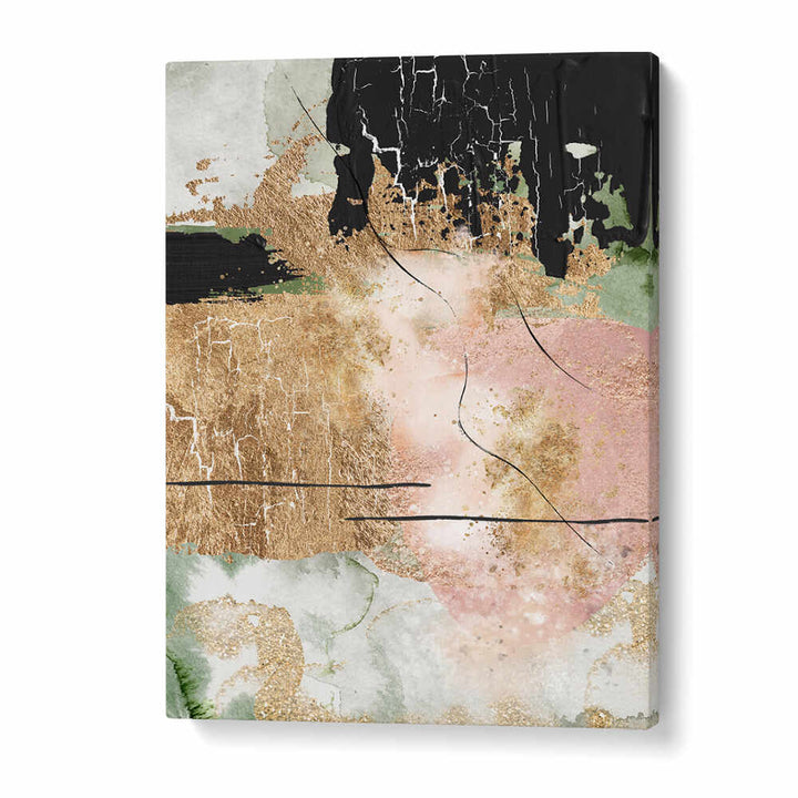 CHAOS IN BLOOM III , BOHO ART PAINTINGS