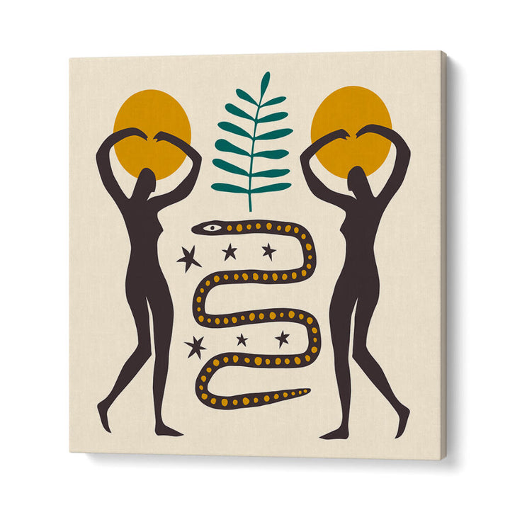 THE SPIRIT SERIES IV , BOHO ART PAINTINGS