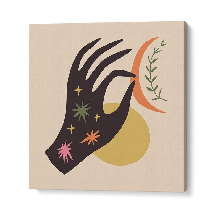 THE SPIRIT SERIES VI , BOHO ART PAINTINGS