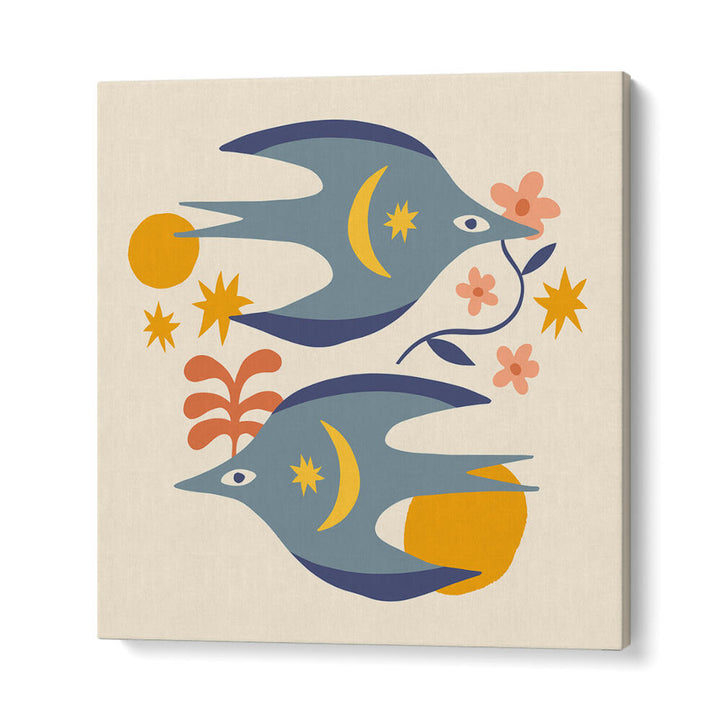 THE SPIRIT SERIES XXV , BOHO ART PAINTINGS