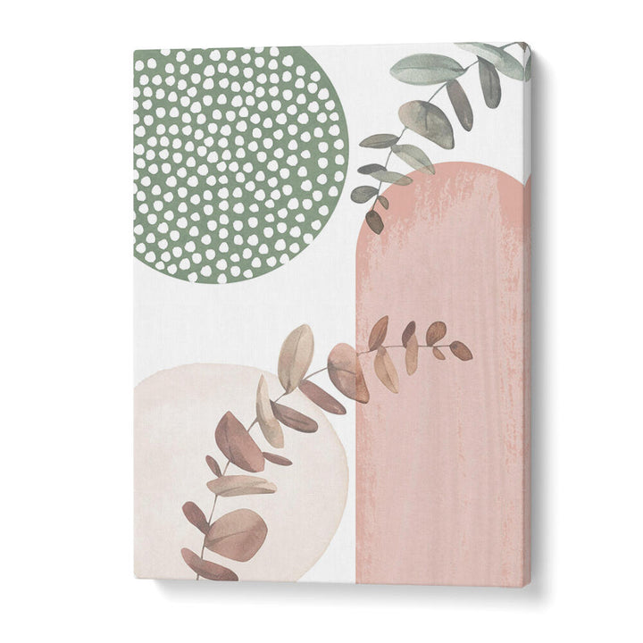 SAGE PINK III , BOHO ART PAINTINGS