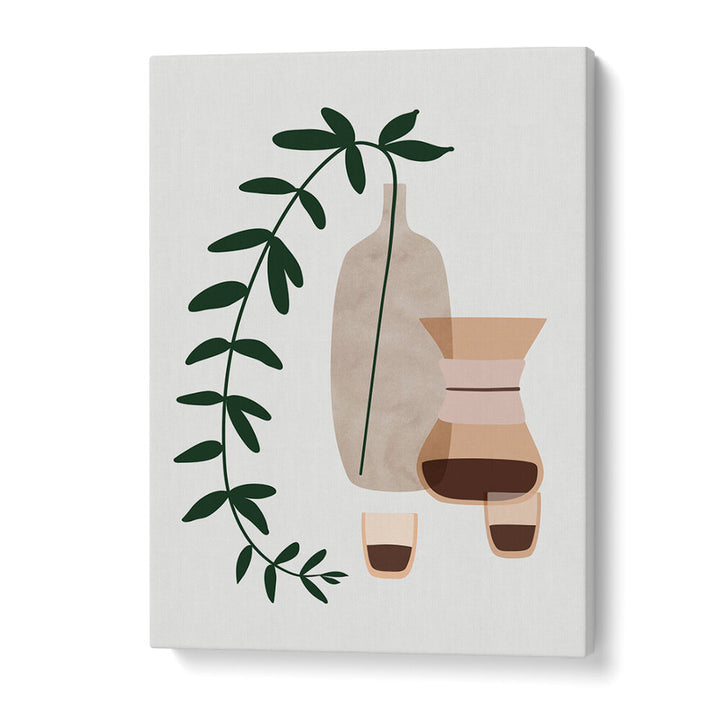 BOHO COFFEE FOR TWO , BOHO ART PAINTINGS