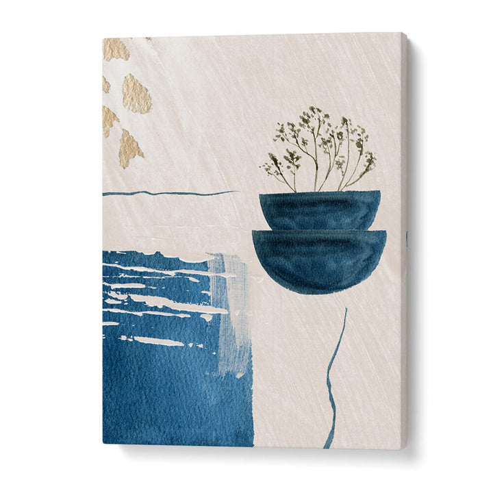 CALM BLUES I , BOHO ART PAINTINGS