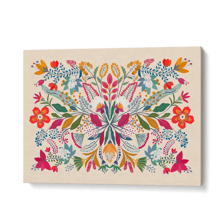 FRIDA'S GARDEN , FLORAL FLOWER PAINTINGS