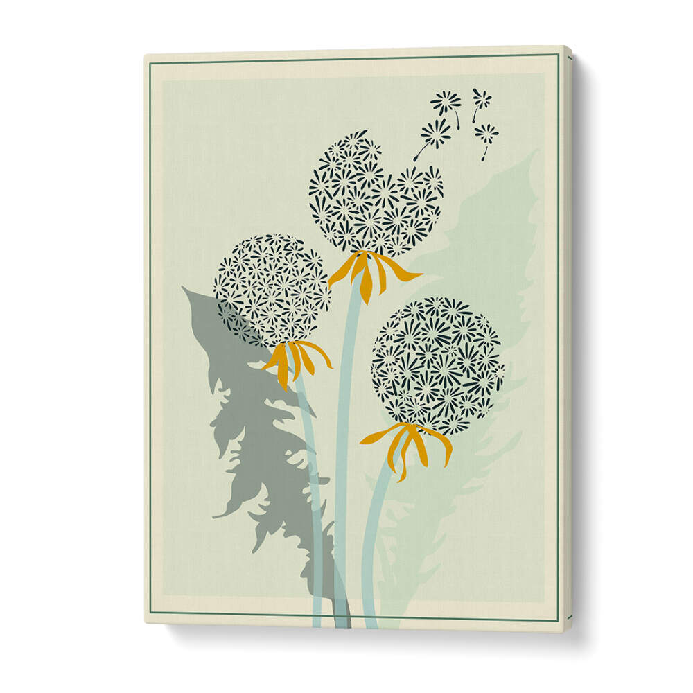 Dandelion Seeds Floral Flower Paintings showcase whimsical blooms, perfect for transforming any space.