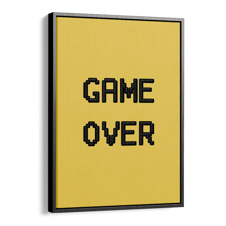 Elevate your space with GAME OVER, GAMING POSTERS featuring bold design for passionate gamers. Perfect for any setup!