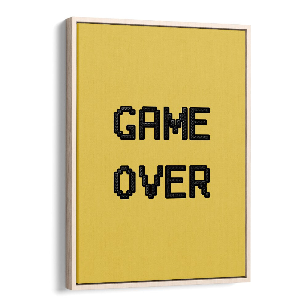 Vibrant GAME OVER, GAMING POSTERS to elevate your gaming space with unique art and style. Perfect for enthusiasts!