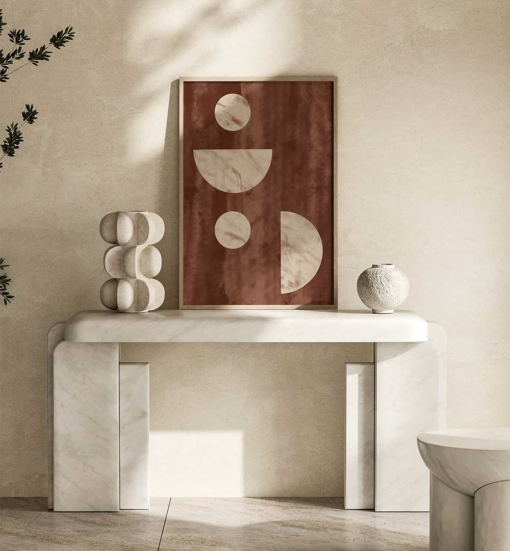 GEO MARBLE, BOHO ART PAINTINGS enhance your space with bold geometric patterns and elegant contemporary design.