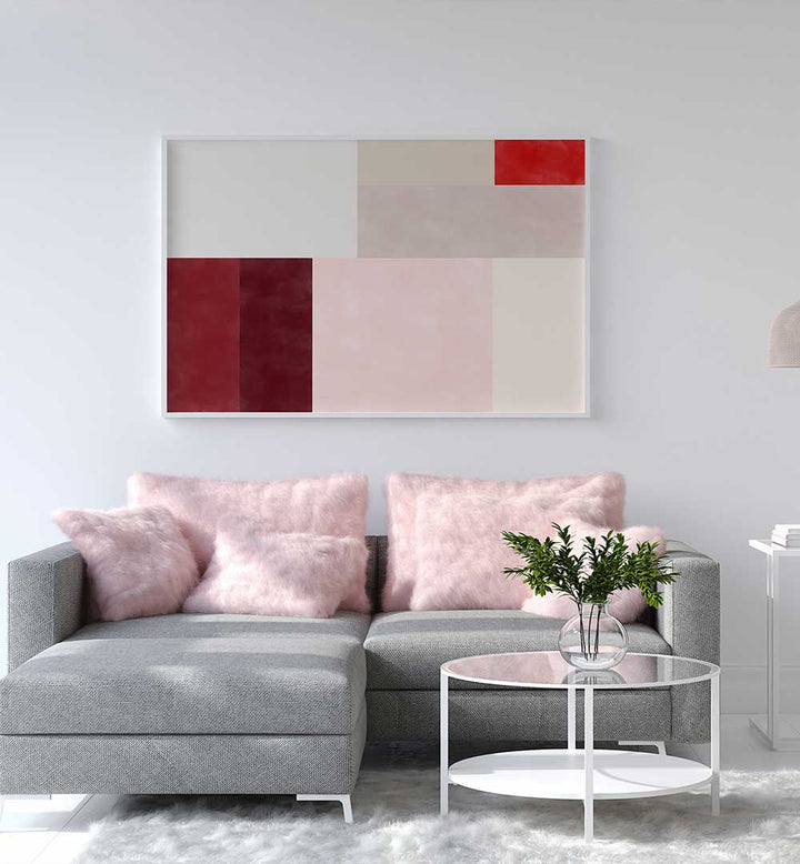 GEOMETRIC GRID , GEOMETRIC ART PRINTS