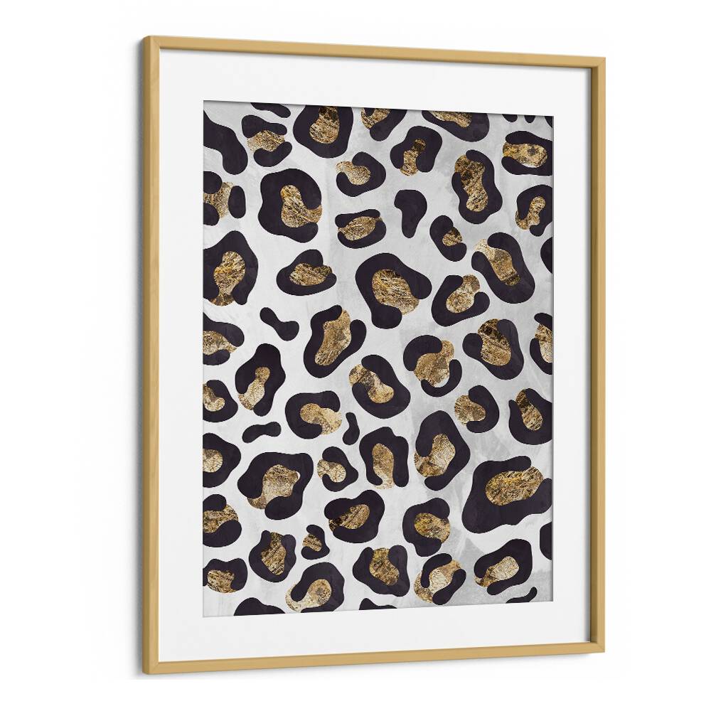 Stylish GOLD BLACK LEOPARD PRINT, FASHION POSTERS by Sarah Manovski, perfect for elevating any space.