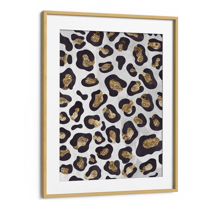 Stylish GOLD BLACK LEOPARD PRINT, FASHION POSTERS by Sarah Manovski, perfect for elevating any space.