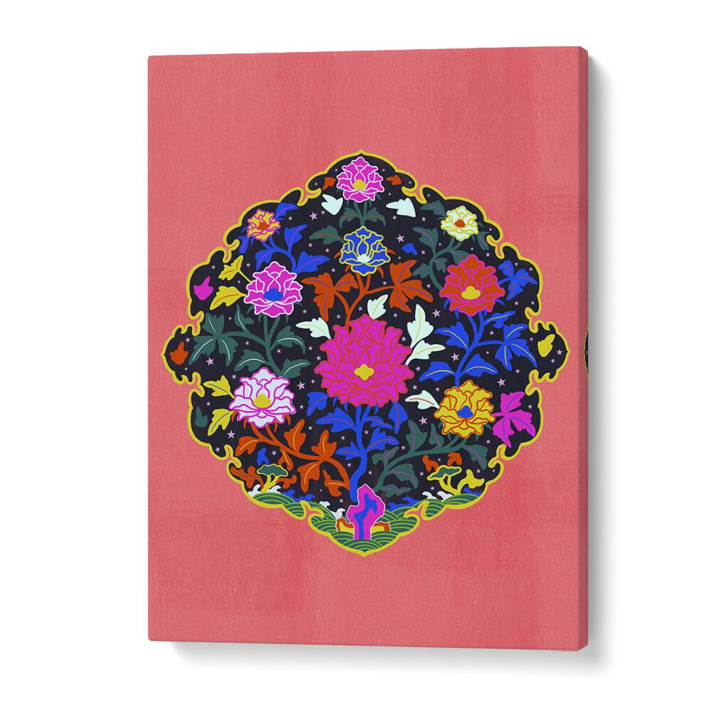 Vibrant GRANDMA, FLORAL FLOWER PAINTINGS by Jota de Jai add botanical elegance to your home decor.