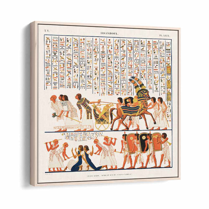 GREAT SPEOS, EGYPTIAN ART PAINTINGS showcase vibrant scenes from ancient Egypt, perfect for art enthusiasts.