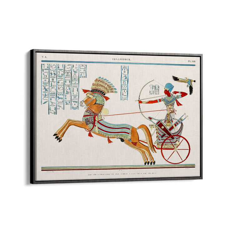 GREAT SPEOS: II (1835–1845), EGYPTIAN ART PAINTINGS, showcases vibrant scenes of ancient Egyptian life and culture.
