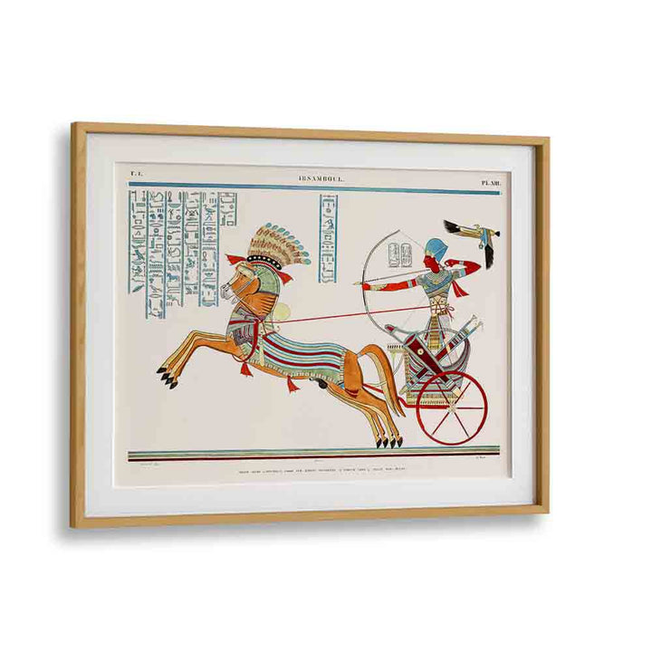Explore the enchanting GREAT SPEOS: II (1835–1845), a stunning Egyptian art painting, framed elegantly for your space.