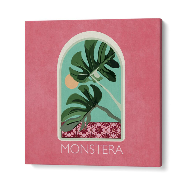 Beautiful GREEN SETS MONSTERA, FLORAL FLOWER PAINTINGS by Emel Tunaboylu, perfect for enhancing your living space.
