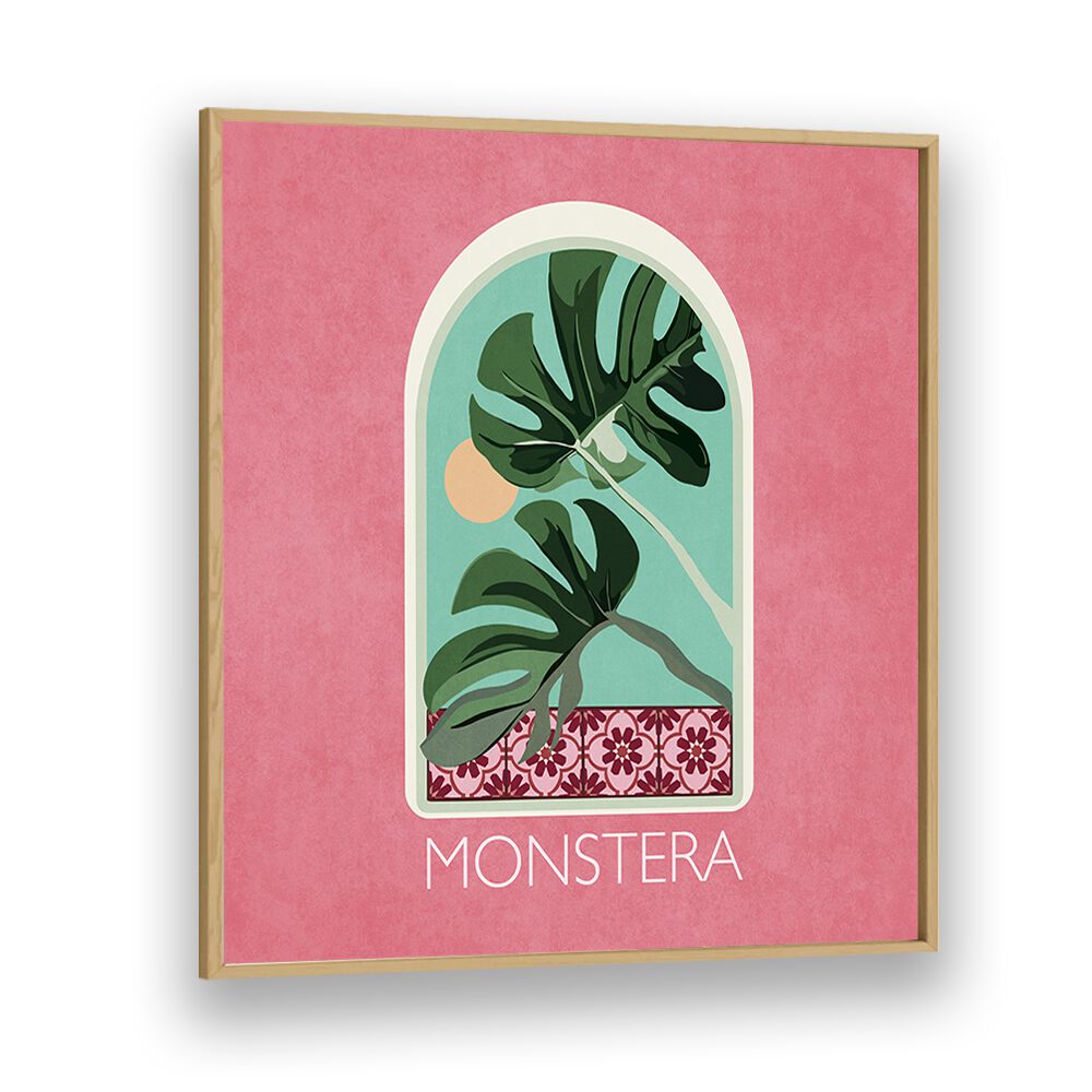 Transform your space with GREEN SETS MONSTERA, FLORAL FLOWER PAINTINGS by Emel Tunaboylu, showcasing vibrant botanical art.