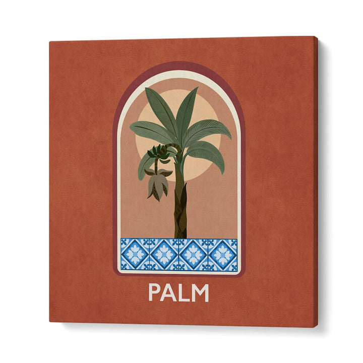 Brighten your space with GREEN SETS PALM, FLORAL FLOWER PAINTINGS by Emel Tunaboylu, showcasing vibrant botanical art.