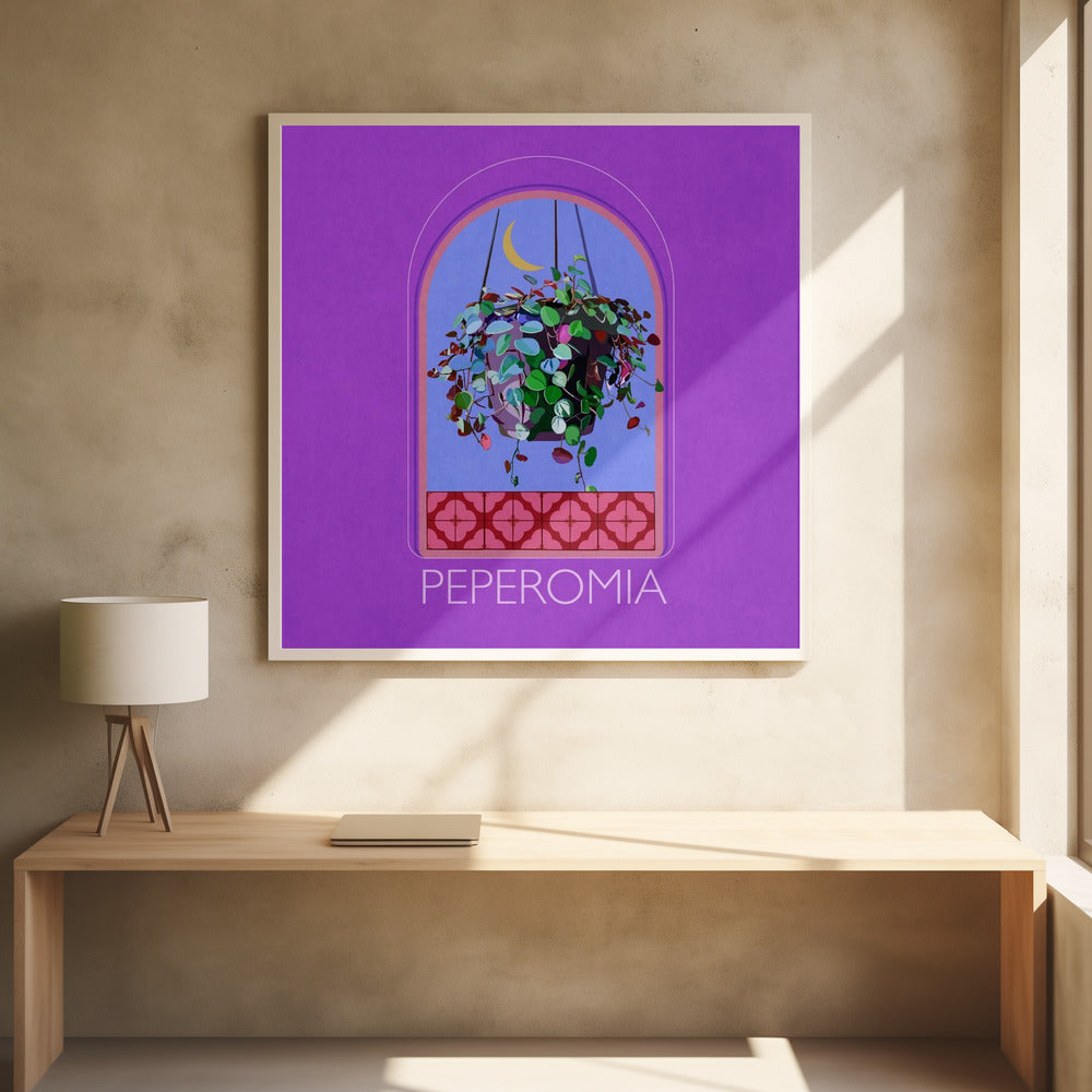 Stunning GREEN SETS PEPEROMIA, FLORAL FLOWER PAINTINGS by Emel Tunaboylu, showcasing vibrant botanical artistry.