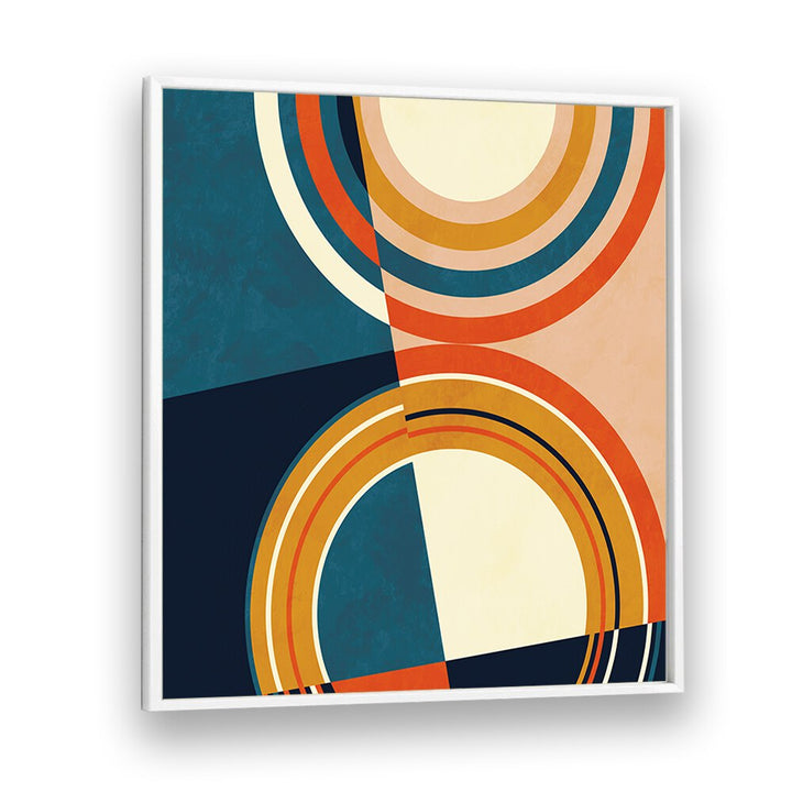 Stunning GEOMETRY NEW I, ABSTRACT PAINTINGS by Ana Rut Bre, perfect for adding modern elegance to your living space.