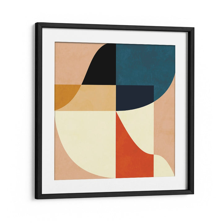 Stunning GEOMETRY NEW II, ABSTRACT PAINTINGS by Ana Rut Bre, framed artwork perfect for modern home decor.