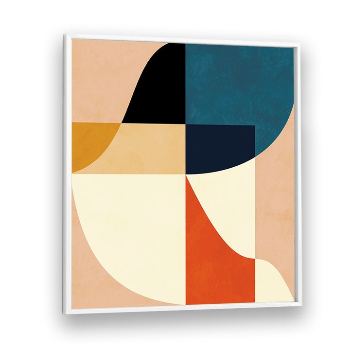 Elevate your decor with GEOMETRY NEW II, ABSTRACT PAINTINGS by Ana Rut Bre, featuring modern geometric designs.