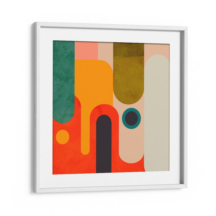 Transform your space with GEOMETRY NEW III KOPIE, ABSTRACT PAINTINGS by Ana Rut Bre, a vibrant modern art masterpiece.