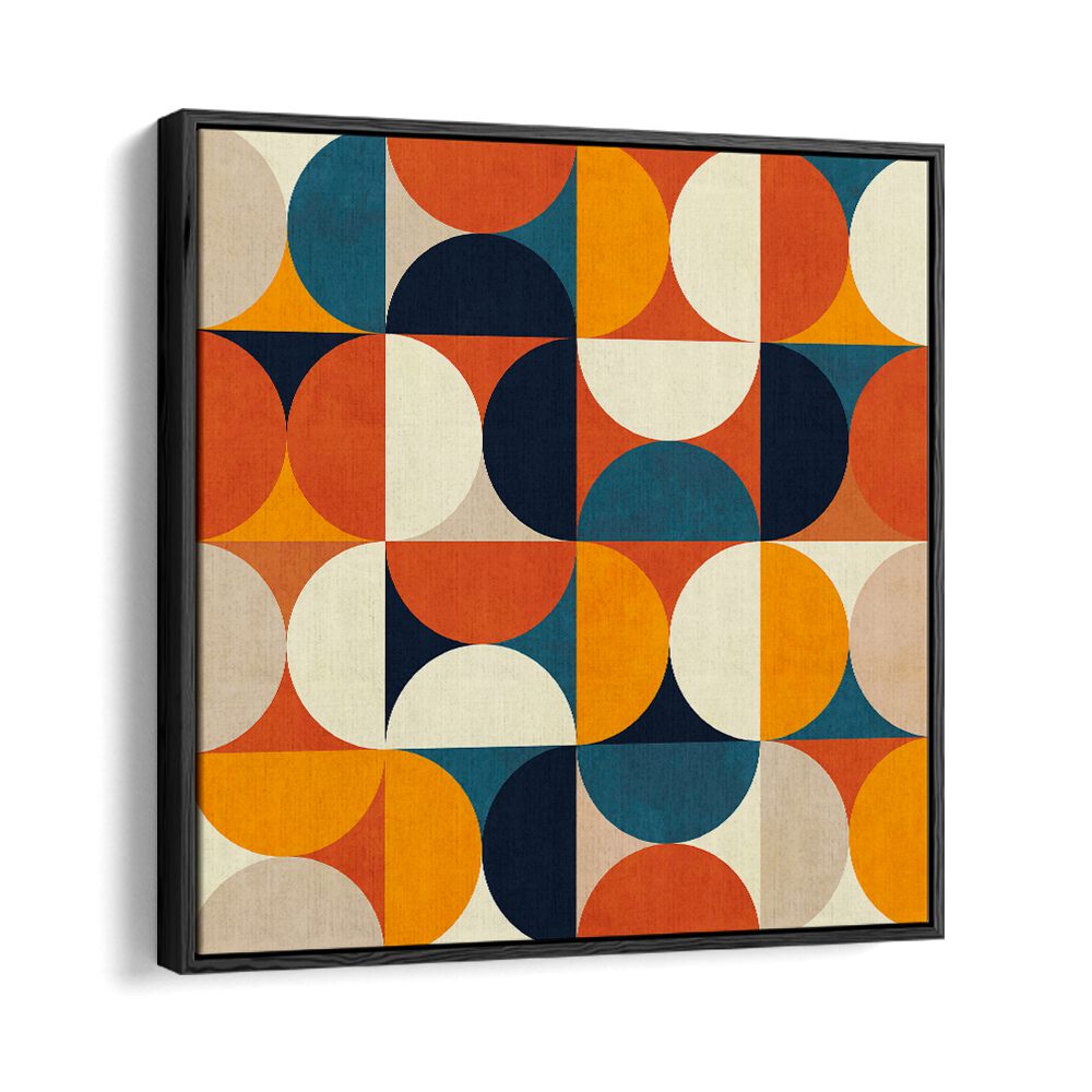 Colorful abstract wall art, GEOMETRY NEW ROUGEATRE, adds vibrant style to any space. Available in premium canvas.