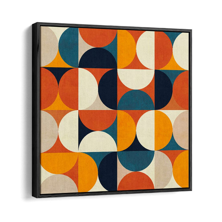 Colorful abstract wall art, GEOMETRY NEW ROUGEATRE, adds vibrant style to any space. Available in premium canvas.