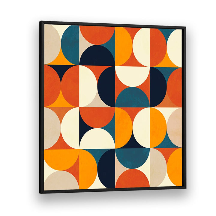 Vibrant and modern GEOMETRY NEW ROUGEATRE, ABSTRACT PAINTINGS by Ana Rut Bre, perfect for contemporary decor.