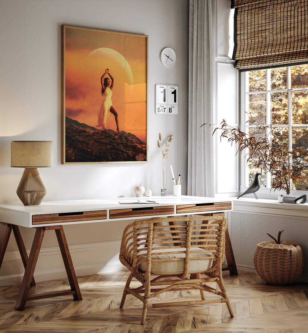 GODDESS, SURREAL ART PRINTS transform any space with captivating beauty by TAUDALPOI on premium canvas.