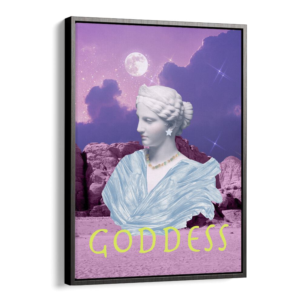 Elevate your decor with GODDESS, ALTERED ART PRINTS by Grace Digital Art Co, featuring stunning, vibrant designs.