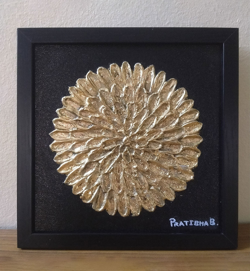 GOLDEN CIRCLE , HANDMADE ARTWORKS
