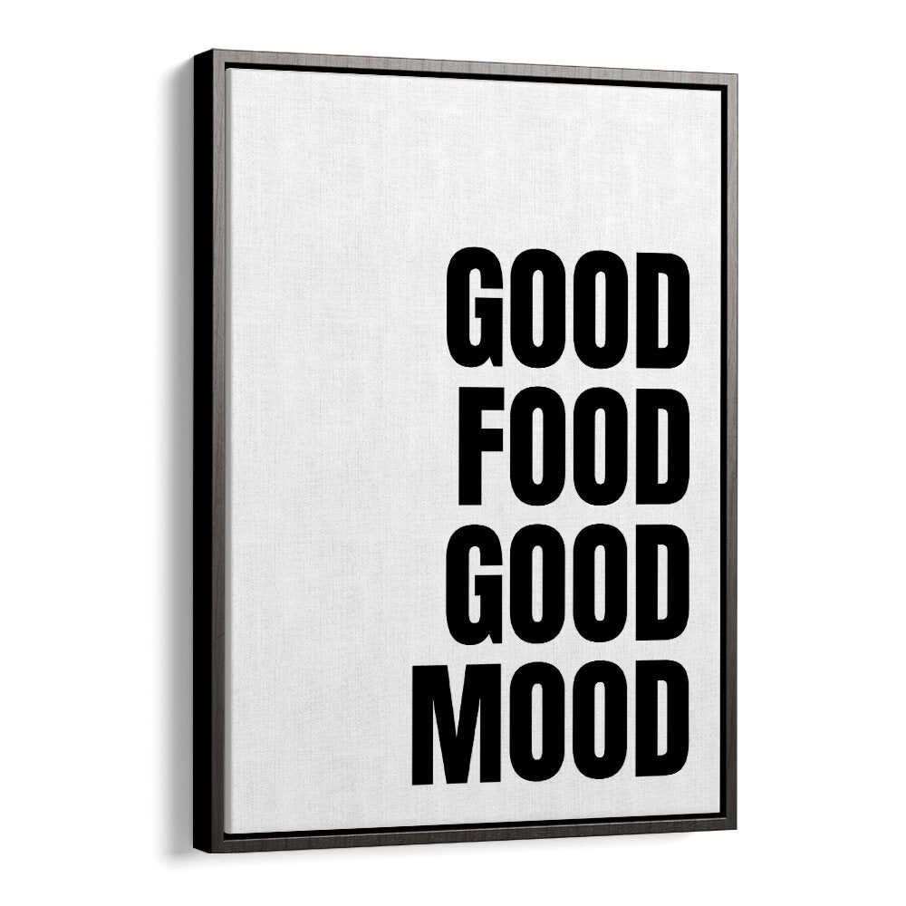 Stylish GOOD FOOD, QUOTES poster by Athene Fritsch elevates your space with motivational typography.