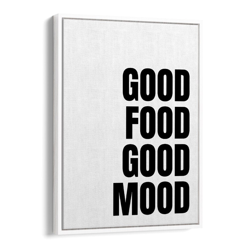 Stylish GOOD FOOD, QUOTES poster by Athene Fritsch to inspire and elevate your space with motivational typography.