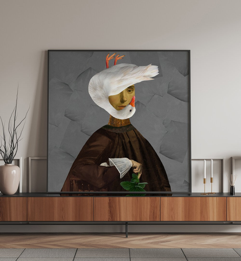 Transform your space with GOOSE AND SARA, SURREAL ART PRINTS featuring whimsical surrealism and captivating imagery.