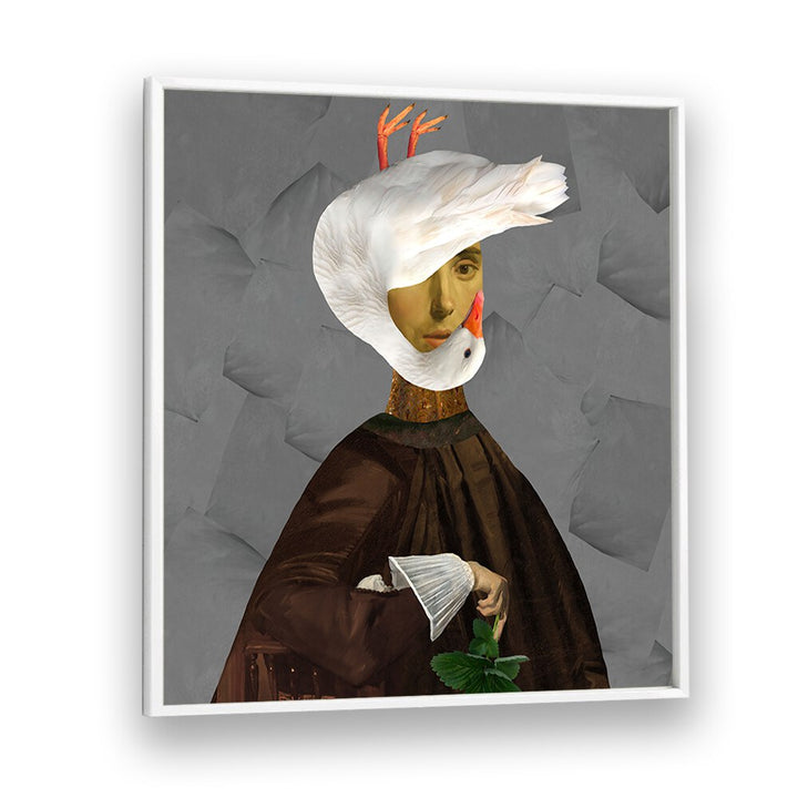 Whimsical GOOSE AND SARA, SURREAL ART PRINTS blend surrealism and creativity, perfect for transforming your space.