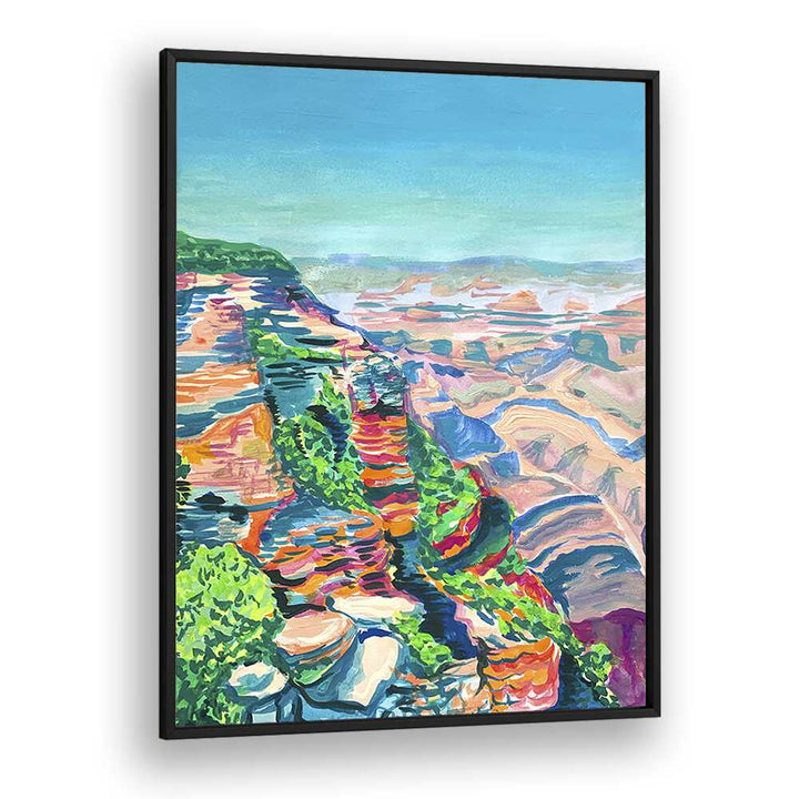 Stunning GRAND CANYON, LANDSCAPE PAINTINGS by Key and Sea Creative, showcasing the beauty of nature's iconic wonder.